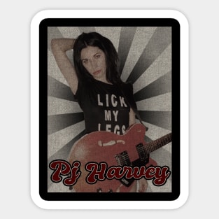 Vintage Classic Pj Harvey Sticker